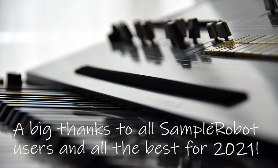 All the best for 2021 from SampleRobot